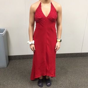 Red Long Dress